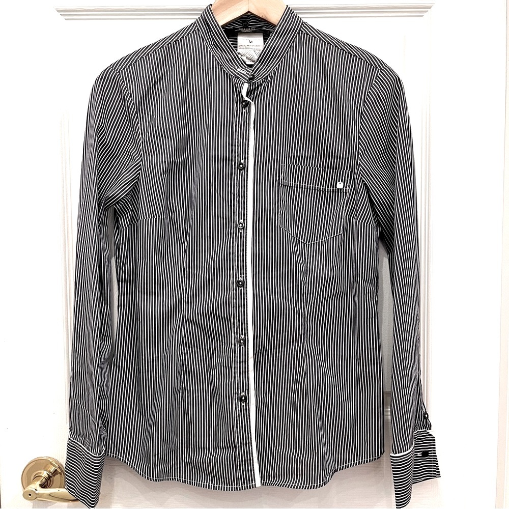 WEEKEND MAX MARA Pinstripe Long Sleeves Top